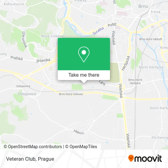 Veteran Club map