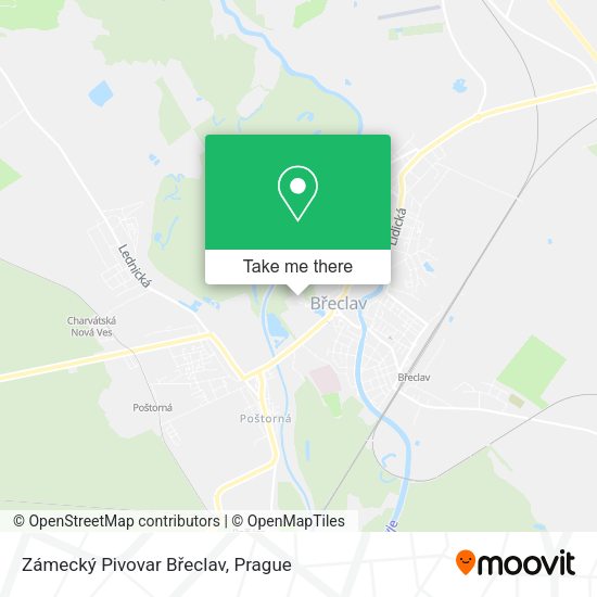 Zámecký Pivovar Břeclav map