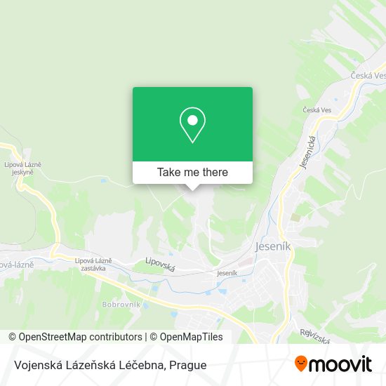 Vojenská Lázeňská Léčebna map