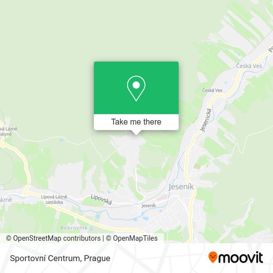 Sportovní Centrum map