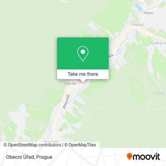 Obecní Úřad map