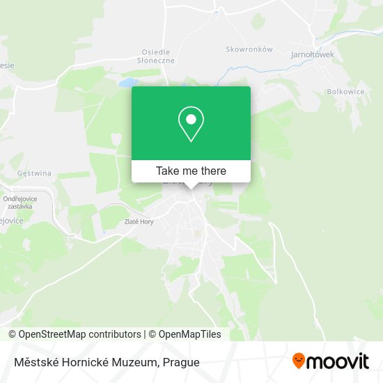 Městské Hornické Muzeum map