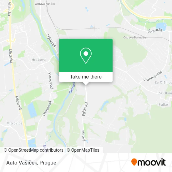 Карта Auto Vašíček