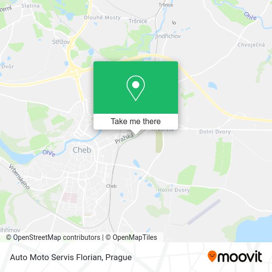 Карта Auto Moto Servis Florian