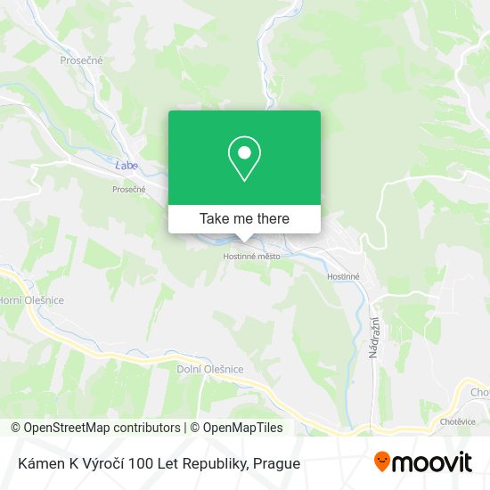Kámen K Výročí 100 Let Republiky map