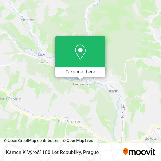 Kámen K Výročí 100 Let Republiky map