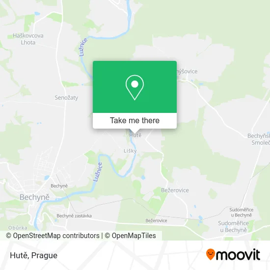 Карта Hutě