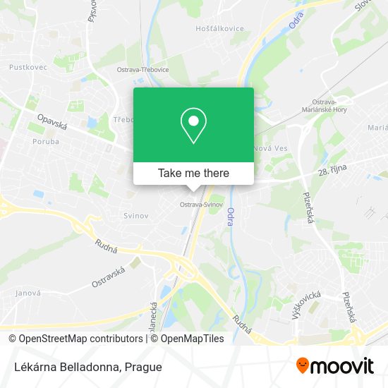 Lékárna Belladonna map