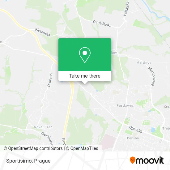 Карта Sportisimo