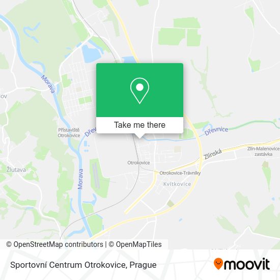 Sportovní Centrum Otrokovice map