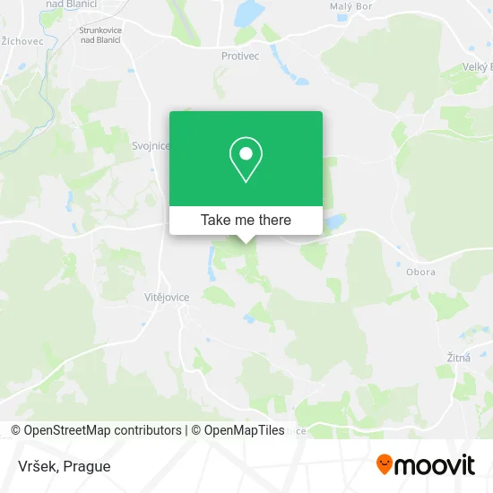 Карта Vršek