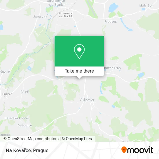 Карта Na Kovářce