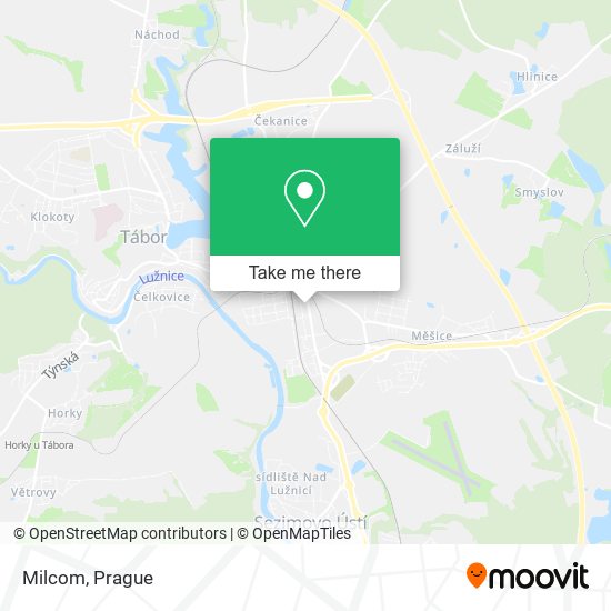 Milcom map