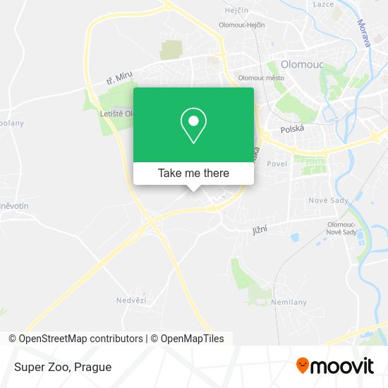Карта Super Zoo