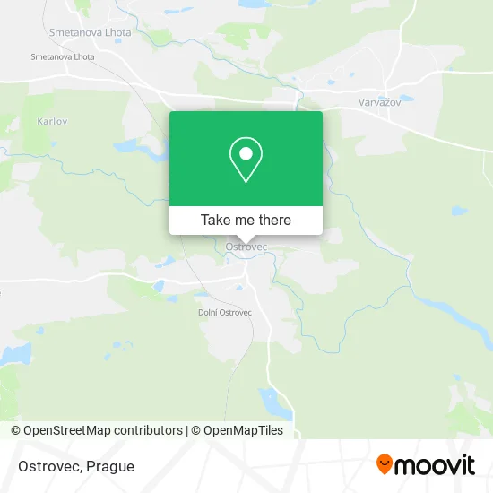 Карта Ostrovec