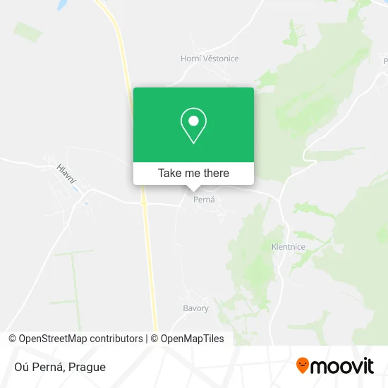 Карта Oú Perná