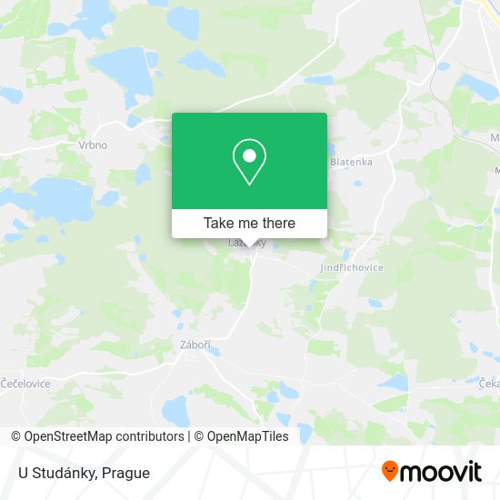 Карта U Studánky