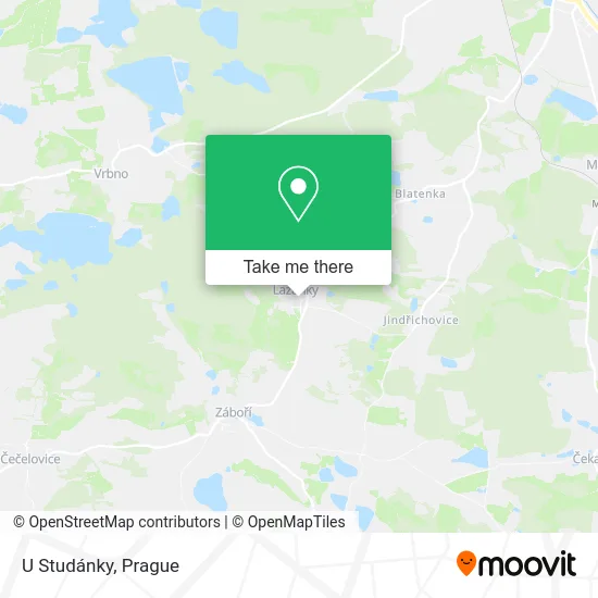 Карта U Studánky