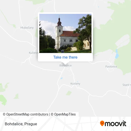 Карта Bohdalice