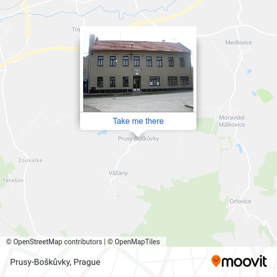Prusy-Boškůvky map