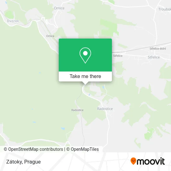 Карта Zátoky