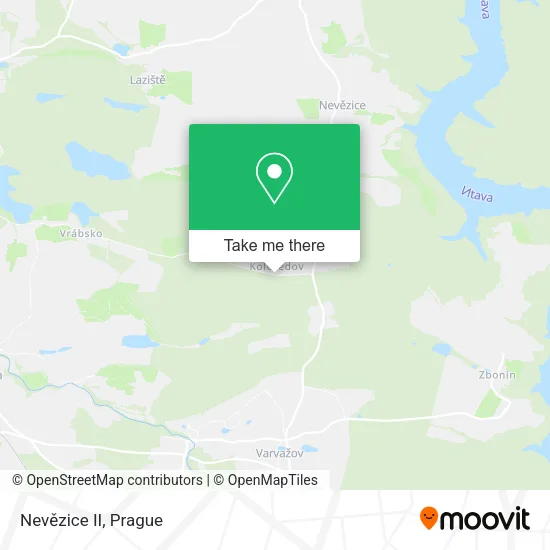 Карта Nevězice II