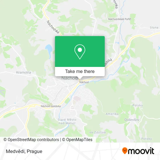 Карта Medvědi
