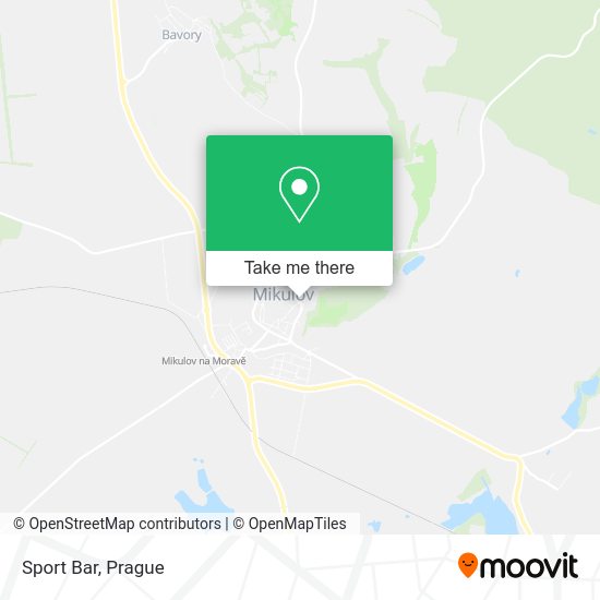 Карта Sport Bar