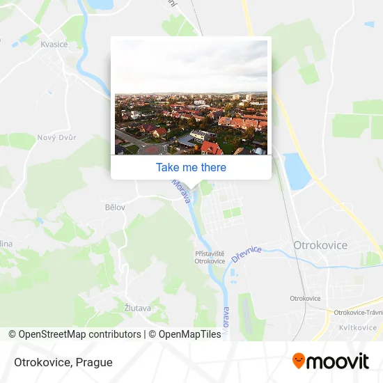 Карта Otrokovice