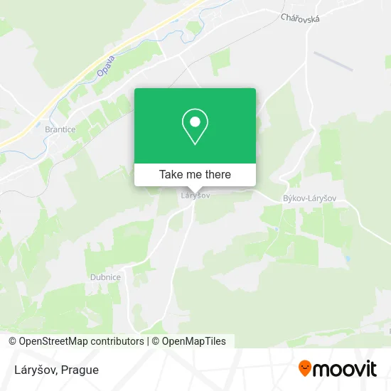 Карта Láryšov