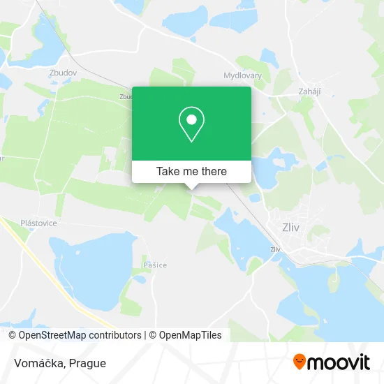 Карта Vomáčka