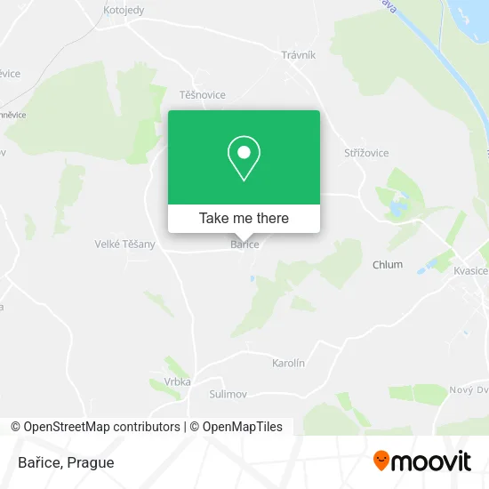 Карта Bařice