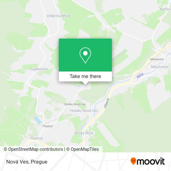 Nová Ves map