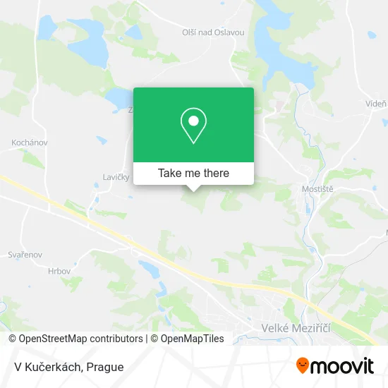 Карта V Kučerkách