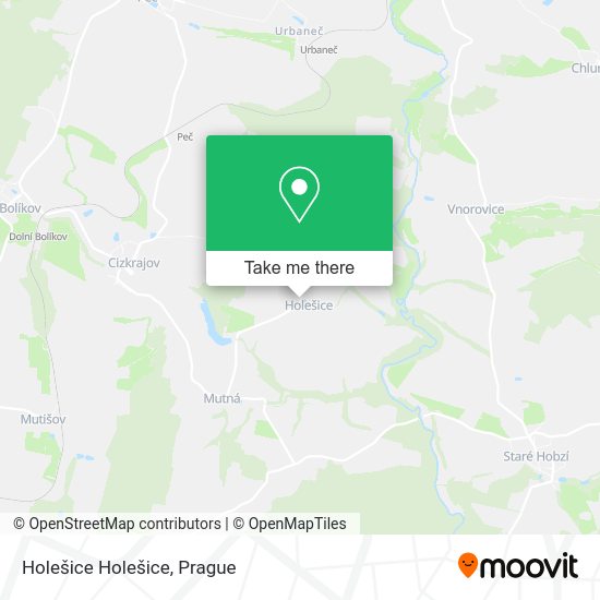 Карта Holešice Holešice