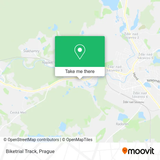 Карта Biketrial Track