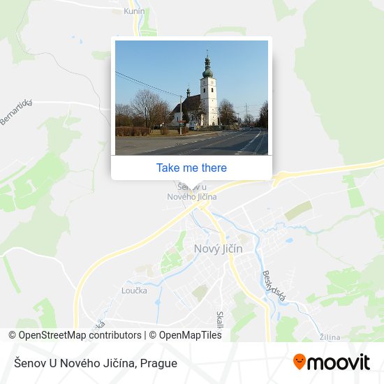 Карта Šenov U Nového Jičína