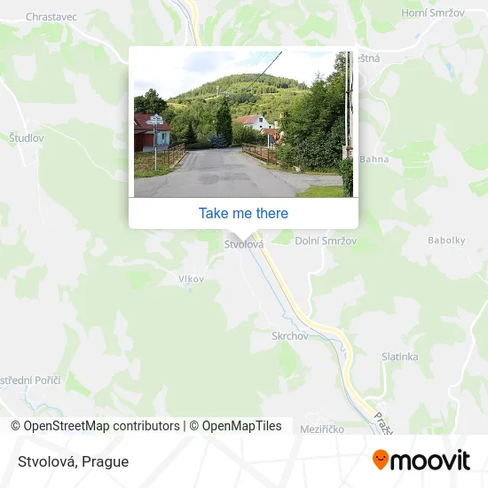 Карта Stvolová