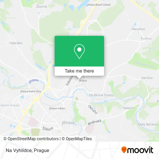 Карта Na Vyhlídce