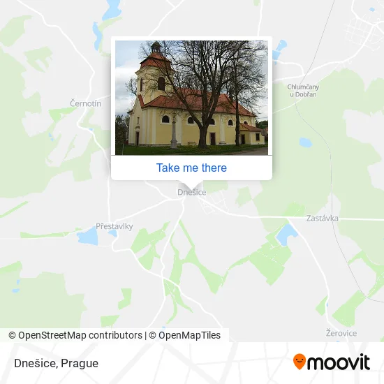 Карта Dnešice