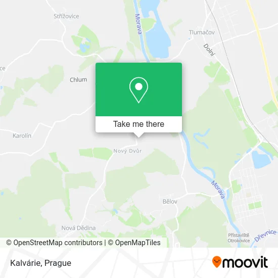 Карта Kalvárie