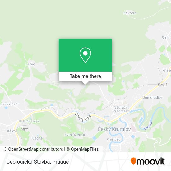Карта Geologická Stavba