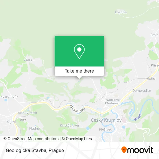Карта Geologická Stavba