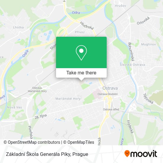 Základní Škola Generála Píky map