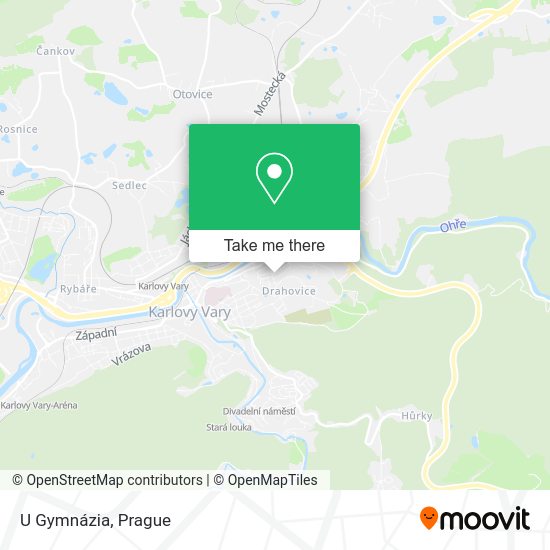 Карта U Gymnázia