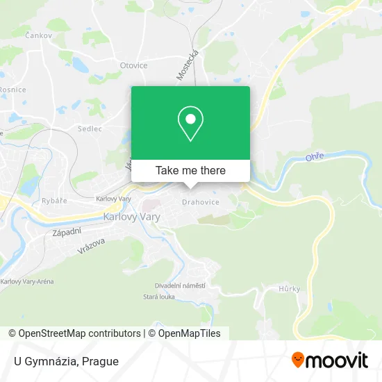 Карта U Gymnázia