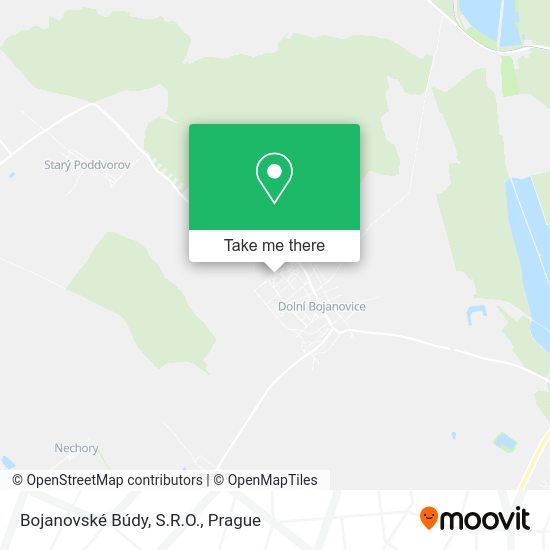 Bojanovské Búdy, S.R.O. map
