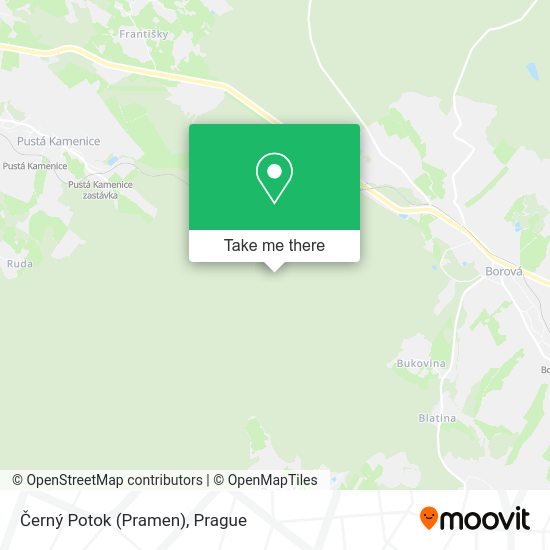 Černý Potok (Pramen) map
