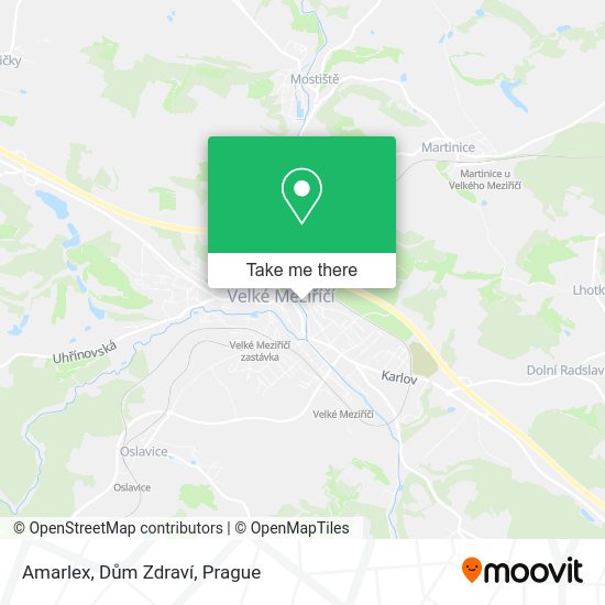 Amarlex, Dům Zdraví map