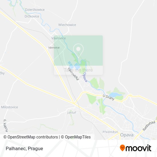 Карта Palhanec